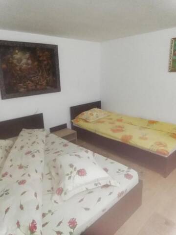 Фото номера Трехместный номер с общей ванной комнатой Гостевой дом Pensiunea CASA ANDREEA г. Новач-Стрэйни 12